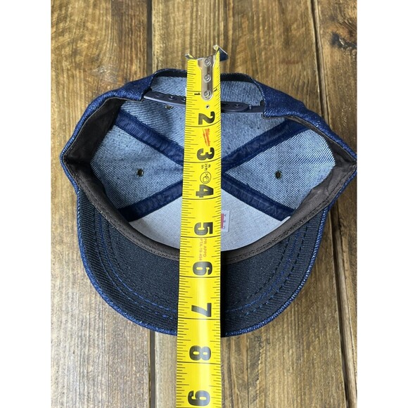 Vintage Little Farmer Denim Hat Made In USA KID HAT - Picture 8 of 8